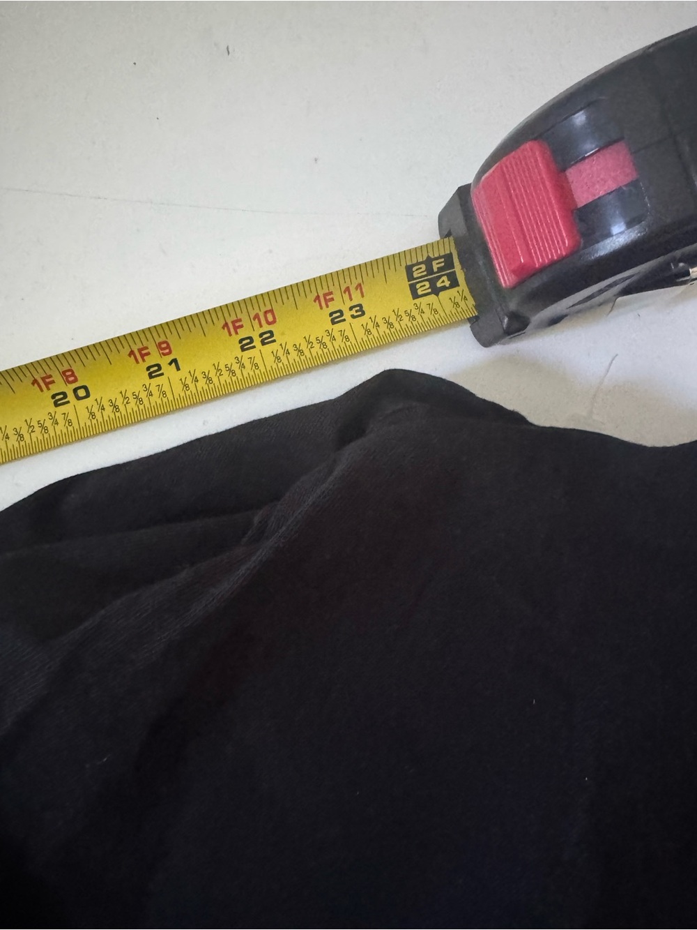 Frank & Eileen Wicklow Italian Cotton Chino Pants Black Size 6 Raw Hem - Picture 15 of 15